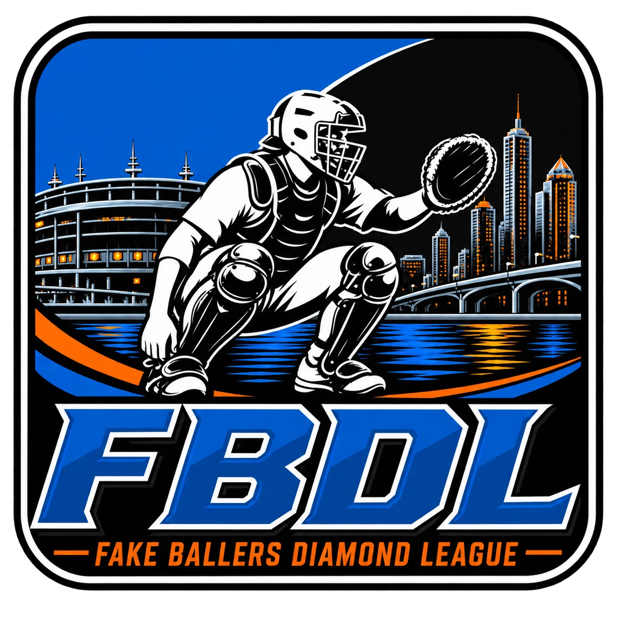 Fake Ballers Diamond League logo