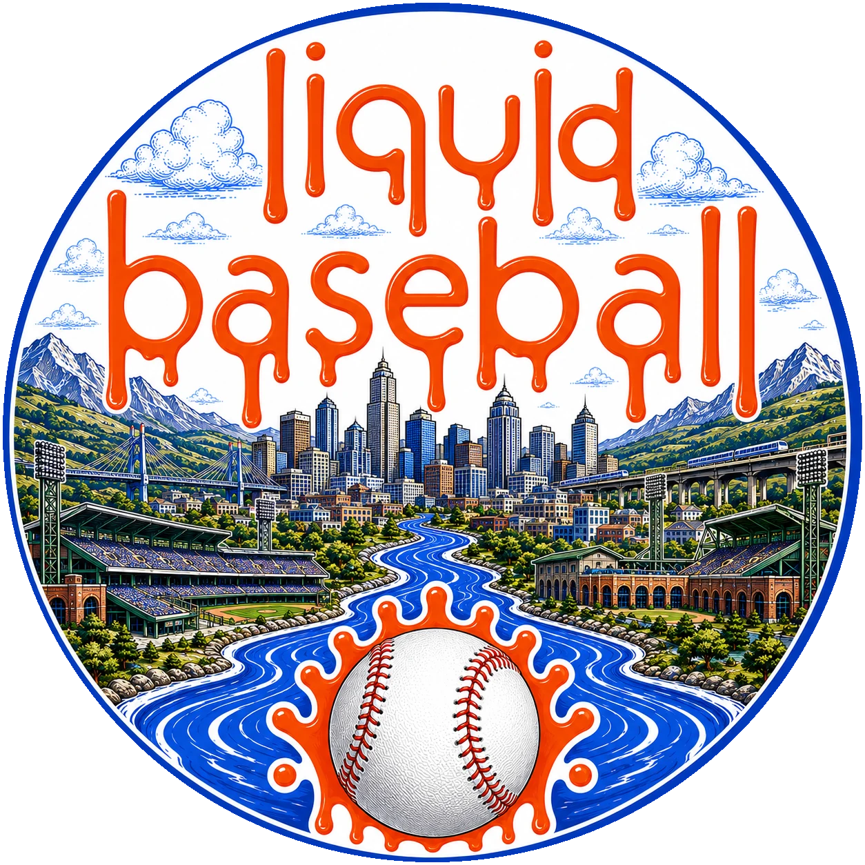 Liquid Baseball logo